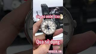 [QUA SỬ DỤNG] Đồng hồ Orient Star Moonphase RK-AM0001S qua sử dụng #doseco #donghoquasudung