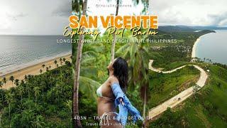 SAN VICENTE, PALAWAN ~ PORT BARTON, 4D3N Budget/Travel Guide LONGEST WHITE SAND BEACH IN 