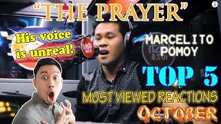 This is unreal! Marcelito Pomoy - "THE PRAYER" Cover | TOP5 OCTOBER REACTIONS | TrendsTV