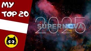  Supernova 2025 · MY TOP 20 · Eurogatito