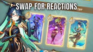 Free Swap & Free Reactions With Xianyun | Genshin Impact TCG