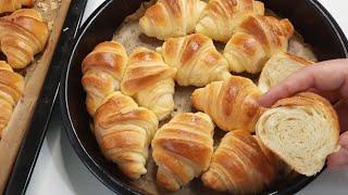 Kifle vikendi. Të buta dhe të shishme . Croissant recipe