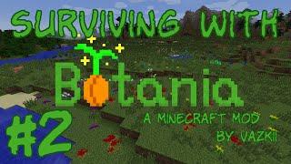 Surviving with Botania #2 - So many things now we have some mana!