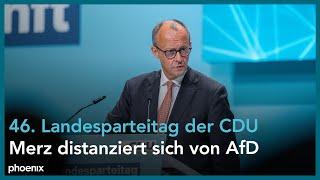 Friedrich Merz (CDU, Parteivorsitzender) auf dem Landesparteitag in NRW