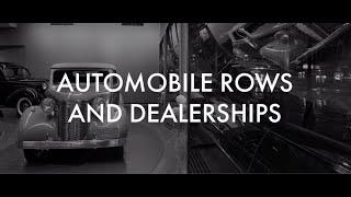 Steering History: Automobile Rows and Dealerships