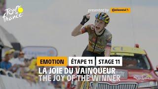 Winner's emotion - Stage 11 #TDF2022