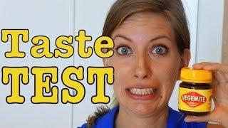 VEGEMITE TASTE TEST CHALLENGE