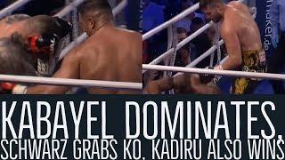 POSTFIGHT REVIEWS: AGIT KABAYEL DOMINATES RUDENKO, TOM SCHWARZ  & PETER KADIRU ALSO WIN