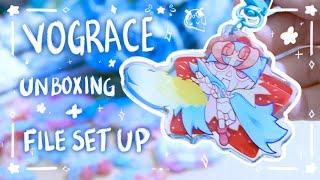  Making Acrylic Charms with Vograce   Setting up files + Review and Unboxing