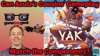 Yak Review: Can Azul's Little Cousins' Game Play Match the Table Presence?