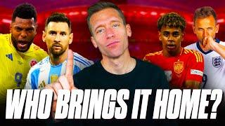 Will England Do It? Can Messi Make History? | My Euro 2024 and Copa America Final Preview!