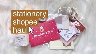 shopee stationery haul | malaysia! #3  (malay/eng)