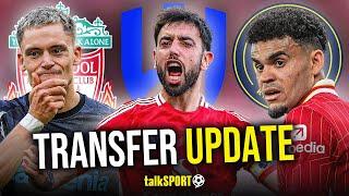 Saudi CONFIDENT on Bruno Fernandes Deal | Wirtz to Liverpool Update | Al Nassr eyeing Luis Díaz!