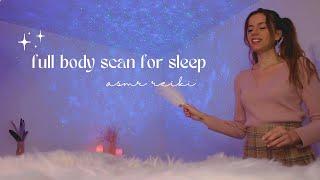 TINGLES GUARANTEED  extra slow & relaxing energy cleanse for sleep (ASMR REIKI)