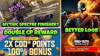 Mythic Spectre Update - Mythic Ghost Better Look & Double CP Rewards CODM - Season 6 COD Mobile