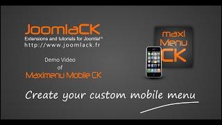 Create your custom megamenu mobile