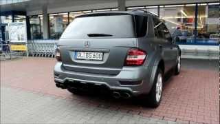 Mercedes ML63 AMG - Start Up & Loud Acceleration [Full HD]