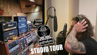 Sammy Gives a Tour of the Recording Studio for the New Goatwhore Album