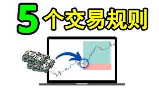 【价格行为 交易规则】精通这5大交易规则（如何成为3%专业交易者）