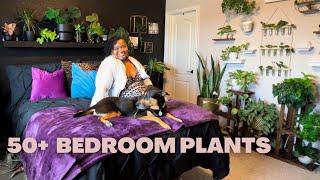 My Lush Bedroom Plant Oasis: A Tour of My Houseplant Collection in 2023!