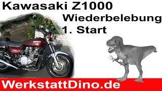 Kawasaki Z1 / Z1000 |  Wiederbelebung | 1. Start