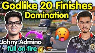 Godlike 20 kills domination  Jonathan Admino Simp Jelly on fire 