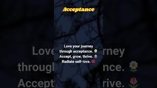 What Is Acceptance (27 of 50)