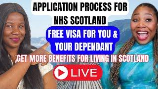 NHS SCOTLAND APLICATION: GRAB A JOB NOW & MOVE WITH YOUR DEPENDANTS