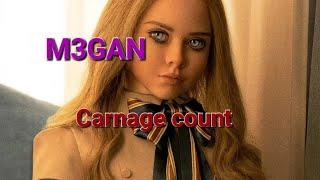 M3GAN Carnage Count