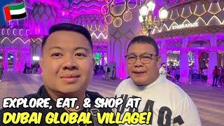 DUBAI VLOG *Explore, Eat, & Shop at the Global Village Dubai!*  | Jm Banquicio