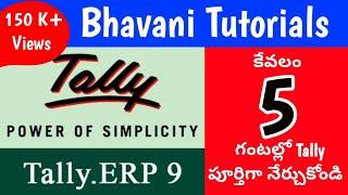 TALLY FULL COURSE IN TELUGU