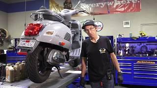 Comprehensive 6K Service for Vespa GTS 300 HPE