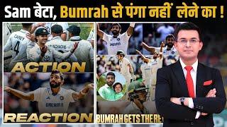 IND vs AUS: Bumrah takes perfect revenge from Sam Konstas ! Fans बोले, "Sam बेटा, बाप बाप होता है"!