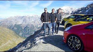 Opel Corsa OPC vs. Renault Clio RS Trophy vs. Ds3 Performance - Drei Giftzwerge gegen Stelvio