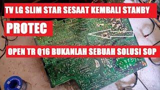 TV LG SLIM 21 GAGAL STAR( PROTEK)