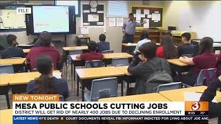 Mesa school district eliminating hundreds of jobs due