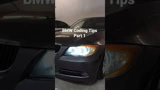 BMW Coding Tips Part 1