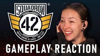 Squadron 42 Gameplay Reveal  EMOTIONAL REACTION from Star Citizen Veteran