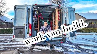 Custom carpentry Work/Tool van build/ work van built