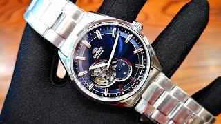 Orient Small Second Open Heart Blue RA-AR0003L00C