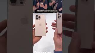 Meet desert titanium #16proMax #16pro #apple #deserttitanium #macintoshphone #shorts