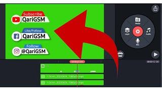 How to Make YouTube Facebook SUBSCRIBE button Animation in KineMaster Free Very Easy Making 