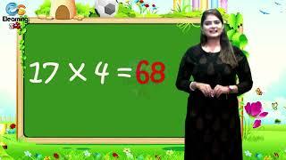 Learn Multiplication Table of Seventeen 17 x 1 = 17 - 17 Times Tables