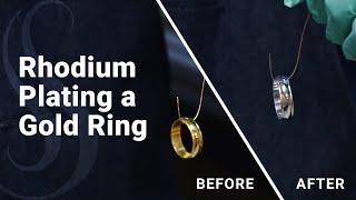 How-To: Rhodium Plate a Ring