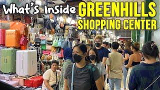 Walking at GREENHILLS, METRO MANILA | TIANGGE Market & Shopping Mall! (Shoes, Clothing, Toys & More)