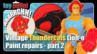 Vintage Thundercats  Lion-o repairs part 2 - Toy Polloi