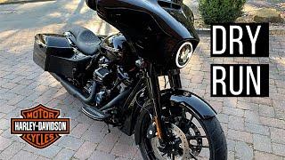 Harley Davidson Touring Street Glide First Engine Start / Dry Run / Kesstech Sound