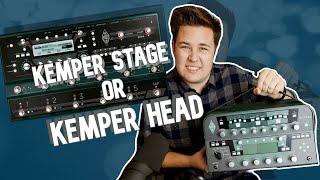 Kemper Stage or Kemper Powerhead/Toaster? Pros/Cons of Each