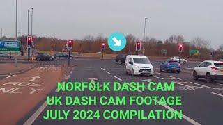 UK Dash Cam Footage Compilation July 2024 | Dodgy Drivers | Dangerous Driving | UK Roads | Dash Cam