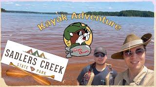 Kayaking Lake Hartwell: Island Hopping Sadler's Creek #adventure #explore #outdoors #kayak #nature